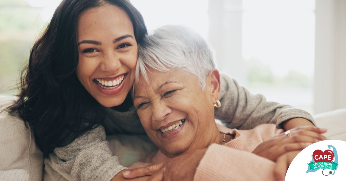 A happy, stress-free caregiver thriving in her career.